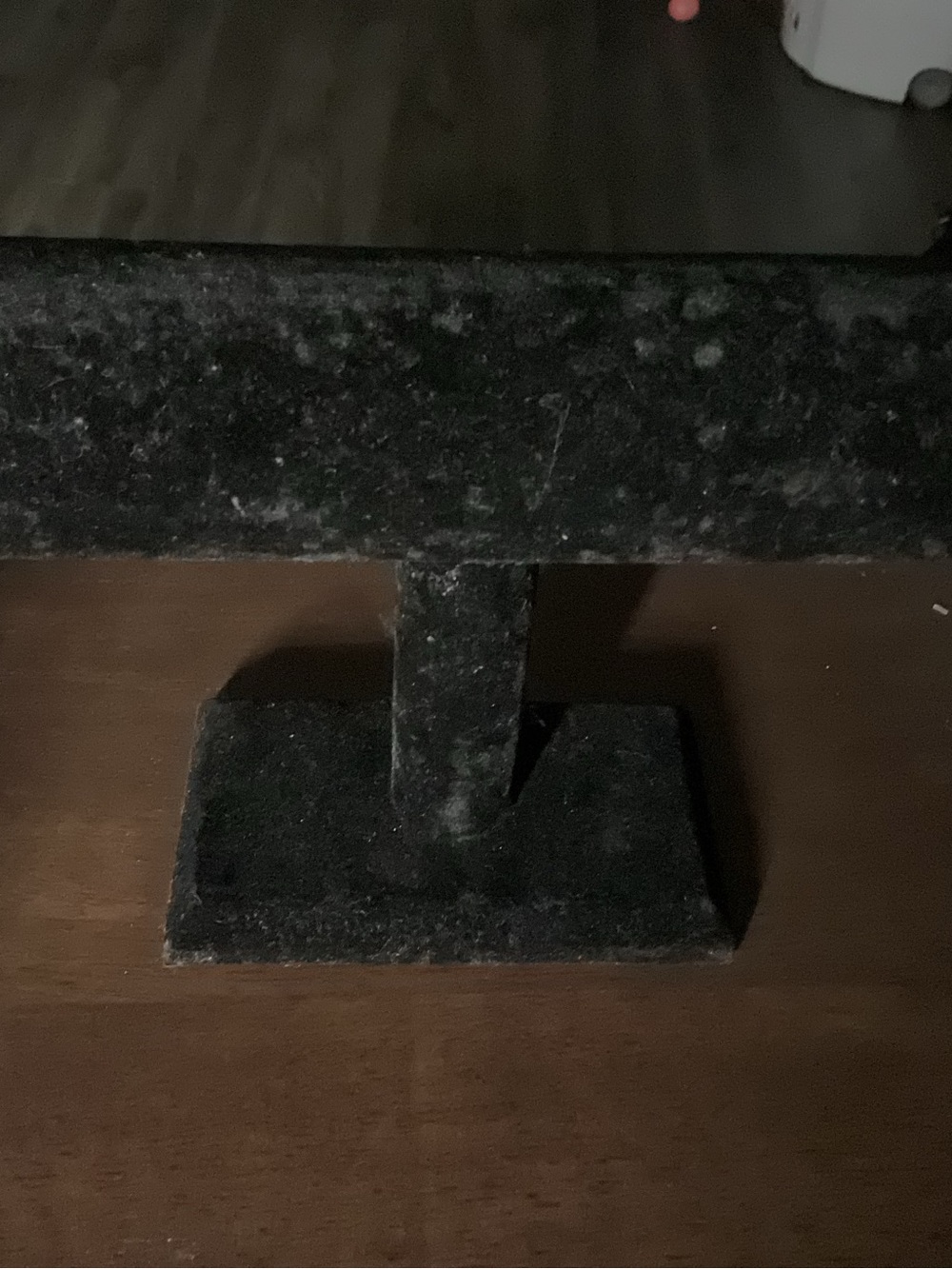 Dark Grey Stone T-Bar Jewelry Stand